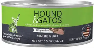 Konzervirana hrana za mačke Hound & Gatos Lamb Formula bez žitarica