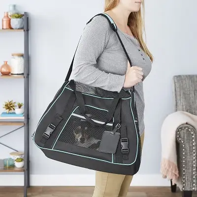 Rodillo geométrico Gen7Pets con mochila transportadora para perros y gatos de nivel inteligente