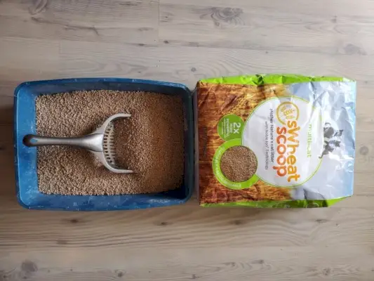 Litière pour chat au blé naturel sWheat Scoop Multi-Cat (1)