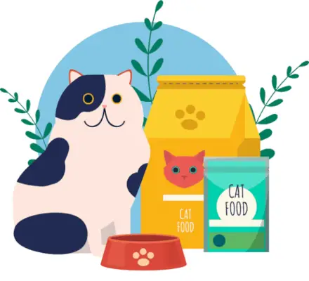 Illustration af Feline Nutrition