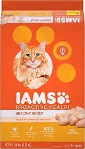 Iams ProActive Health Healthy Adult Original עם מזון יבש לחתולים עוף