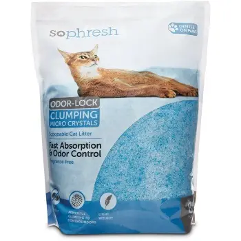 Catit Go Natural Pea Husk Clumping Cat Areia - Lavanda