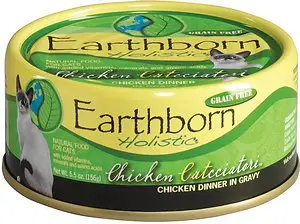 Earthborn Holistic Chicken Catcciatori Gabonamentes természetes felnőtt macskakonzerv