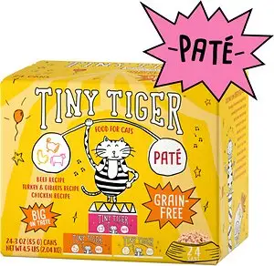 Nourriture humide pour chat Tiny Tiger