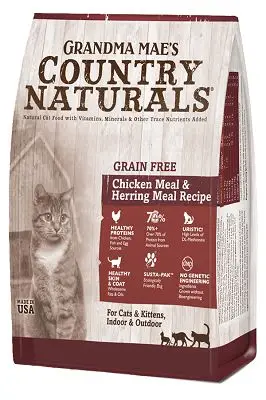 Oma Mae's Country Naturals kattenvoerrecensie