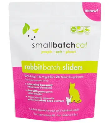 Vital Essentials Frysetørret Raw Rabbit Mini Nibs Entree Cat Food