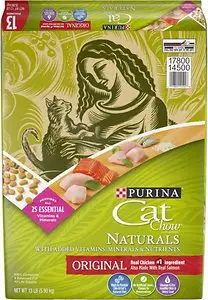 Cat Chow Naturals מזון יבש לחתולים מקורי