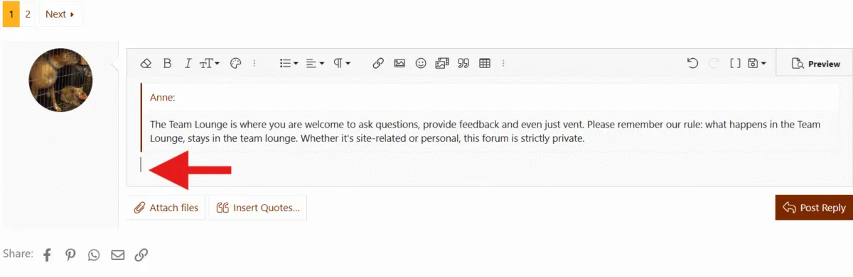 Jak cytować posty, odpowiadając na forach' title=