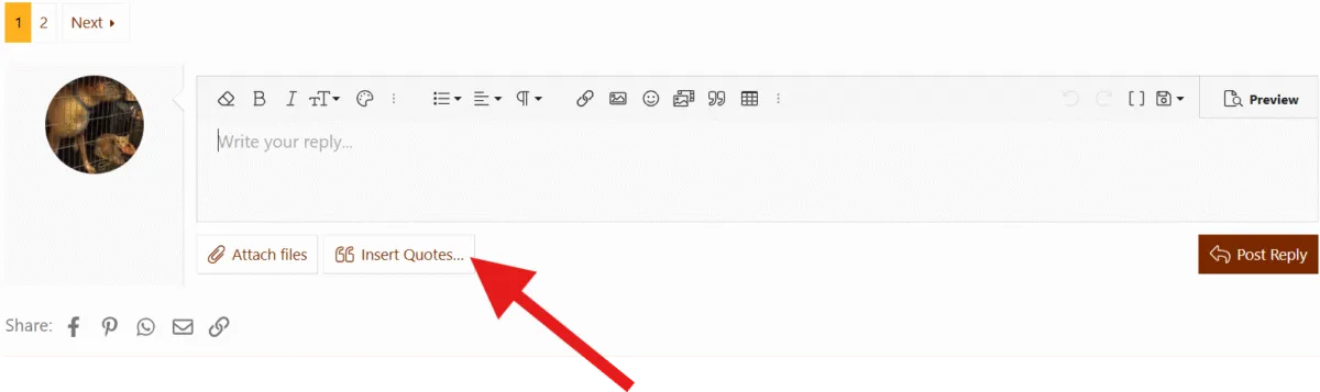 Jak cytować posty, odpowiadając na forach' title=