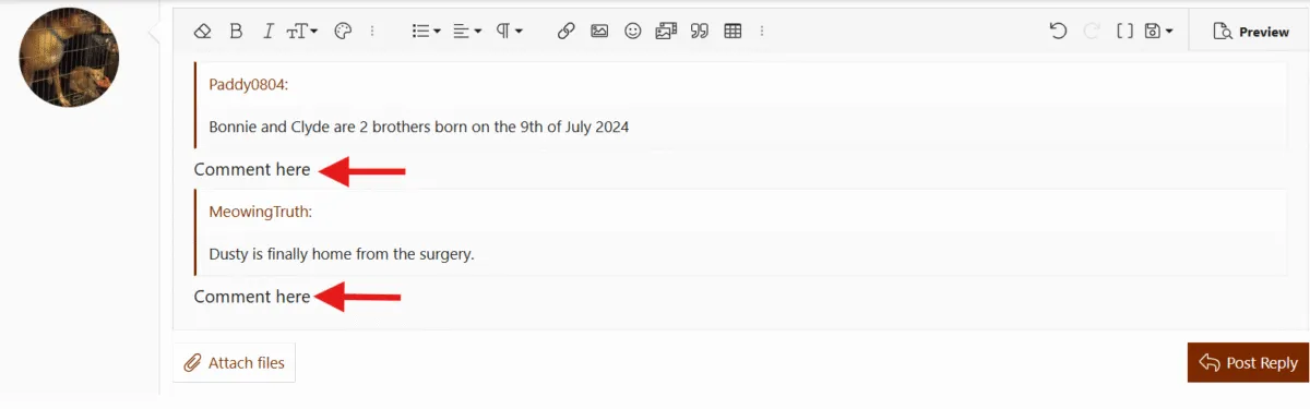 Jak cytować posty, odpowiadając na forach' title=