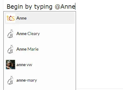 Heeft iemand u genoemd?' title=